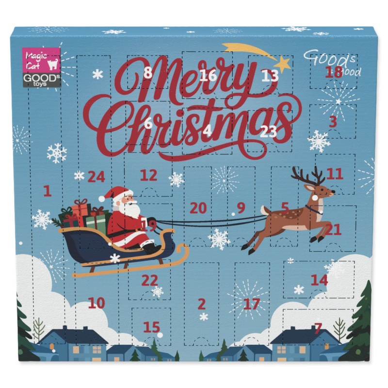Kalendář Magic Cat Winter Tale adventní s hračkami