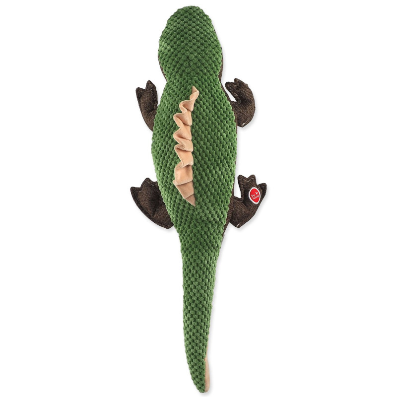 Hračka Dog Fantasy Jungle ještěrka zelená 60cm