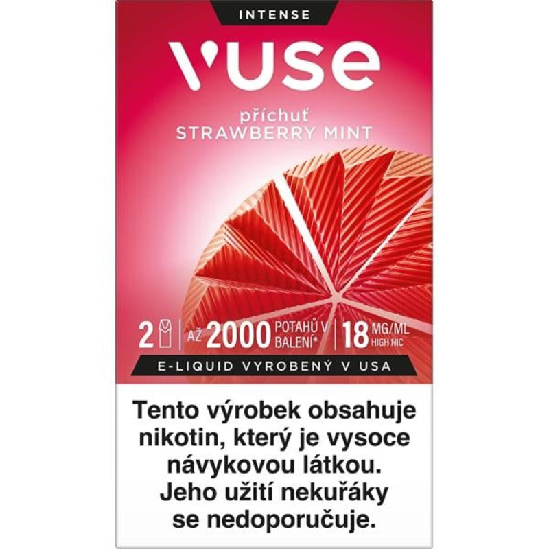 Vuse GO Reload 1000 Pod Strawberry Ice