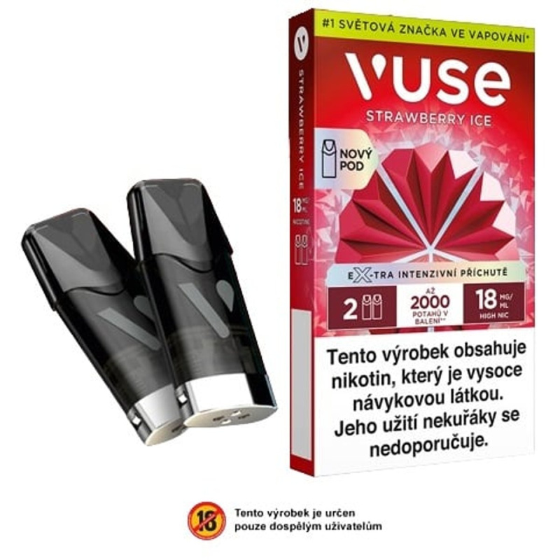 Vuse GO Reload 1000 Pod Strawberry Ice