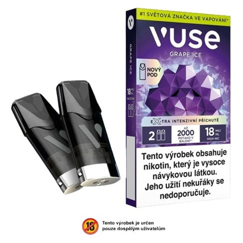 Vuse GO Reload 1000 Pod Grape Ice