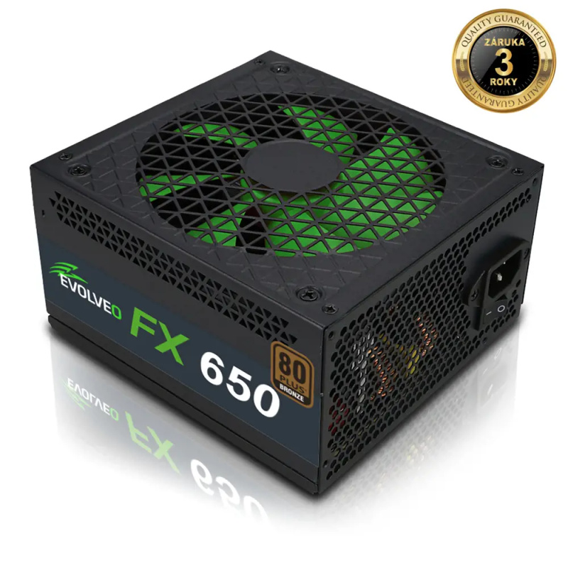 EVOLVEO FX 650 650W bulk (FX650) Černá