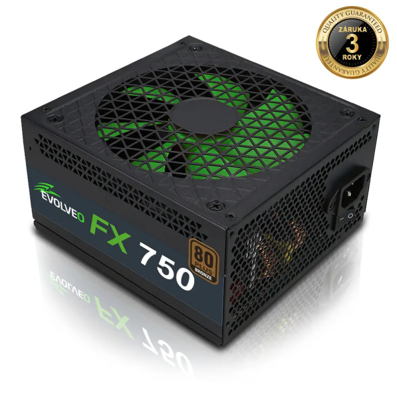 EVOLVEO FX 750 750W bulk (FX750) Černá