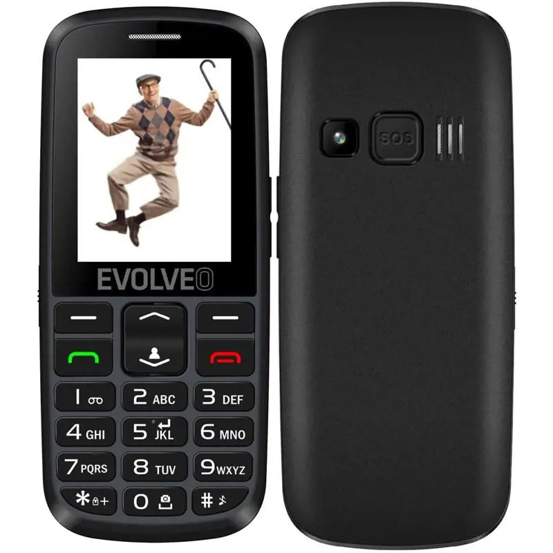 EVOLVEO EasyPhone EG Černá