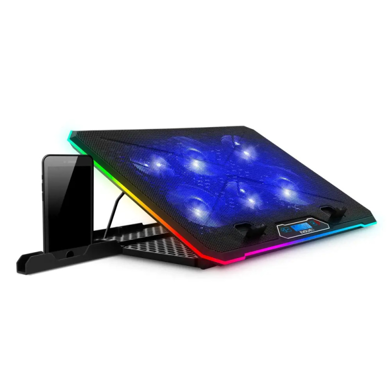 EVOLVEO Ania 9 RGB nastavitelný podstavec pro notebook (ANIA9)