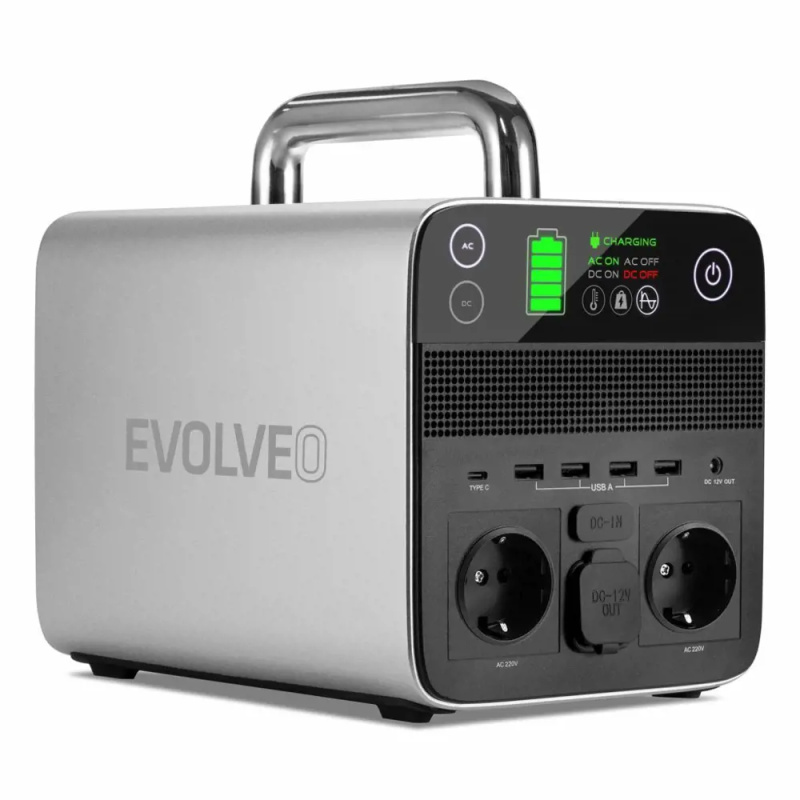 EVOLVEO PowerCharge 1000 Šedá