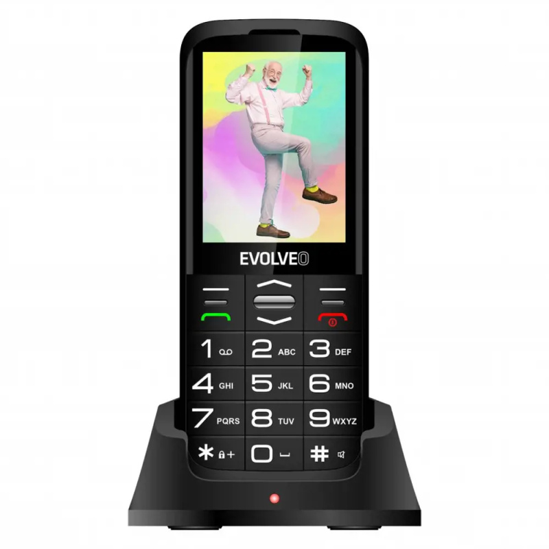 EVOLVEO EasyPhone XO Černá