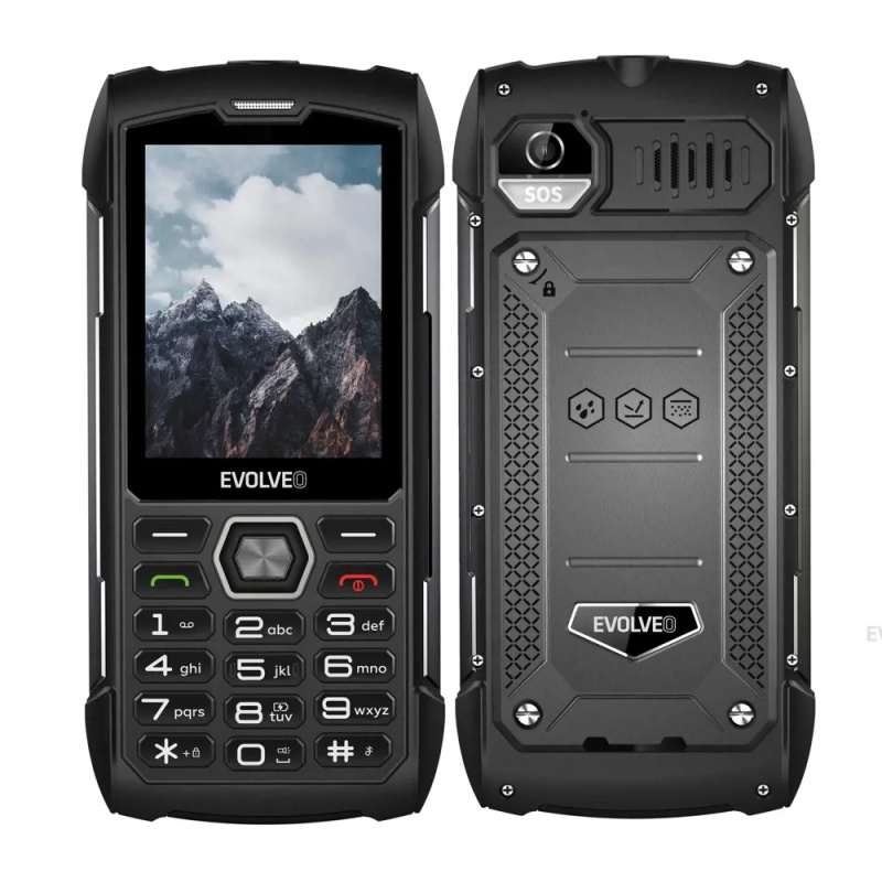 EVOLVEO StrongPhone H1 Šedá