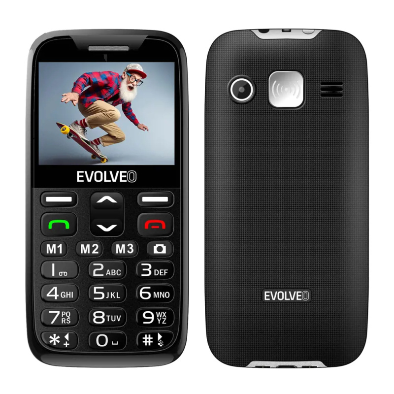 EVOLVEO EasyPhone XR Černá