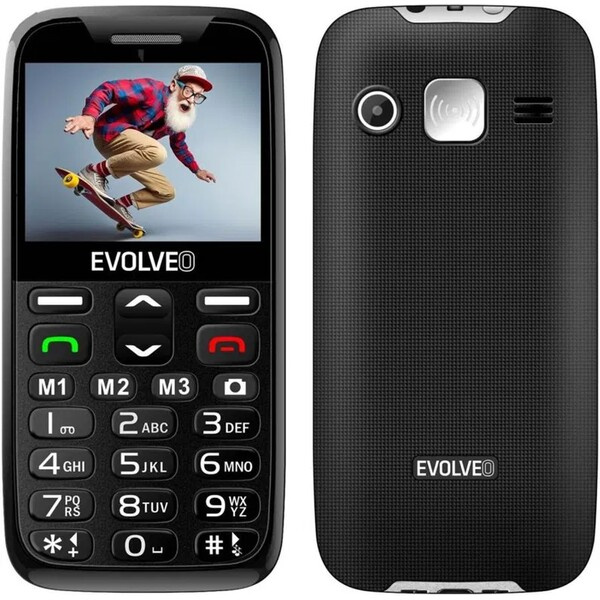 EVOLVEO EasyPhone XR Černá