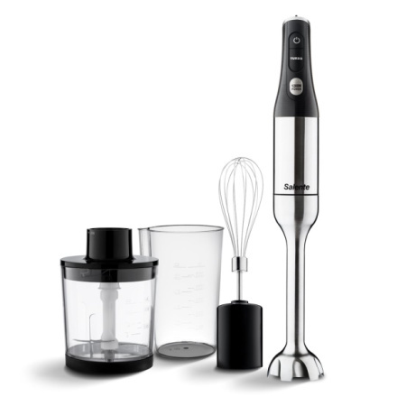 Salente Mixxo multifunkční tyčový mixér 3v1, 1200 W, nerez, černý
