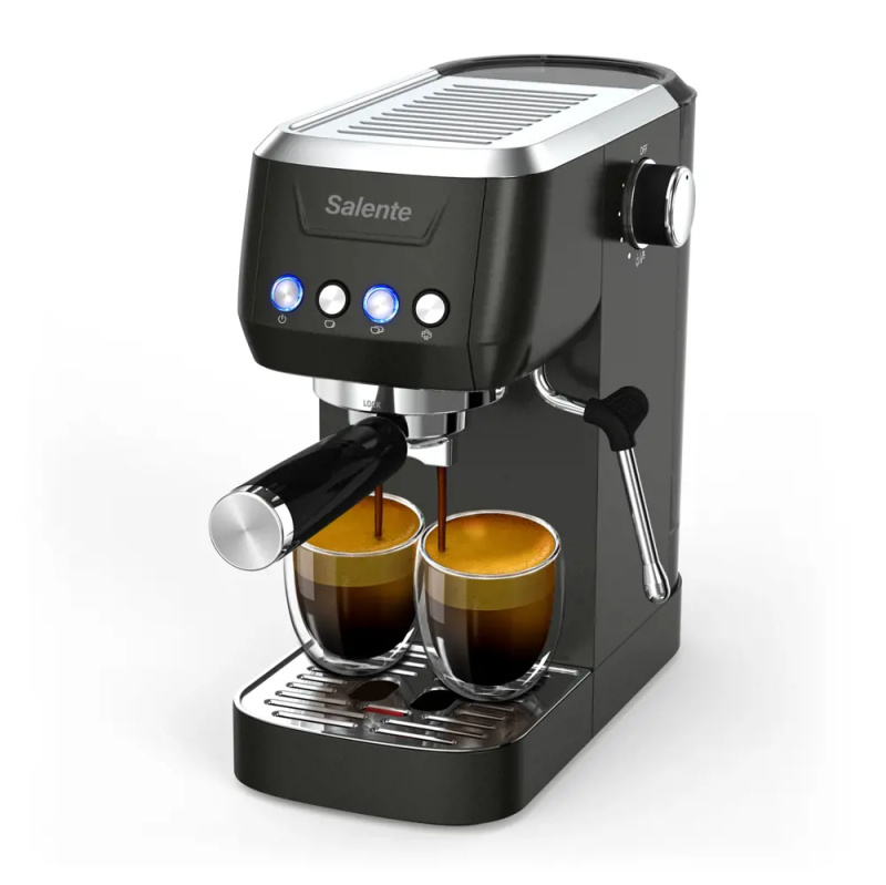 Salente Coffio, pákový kávovar, black-anthracite