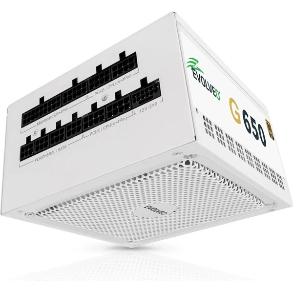 EVOLVEO G650, 650W/ ATX 3.1/ 80+ GOLD/ Modular