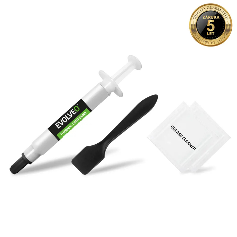 EVOLVEO Ptero TC3, teplovodivá pasta, 17,3W/mK, záruka 5 let, 2 g
