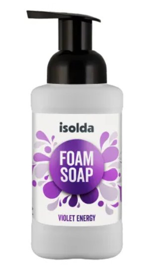 ISOLDA Violet energy pěnové mýdlo 400 ml