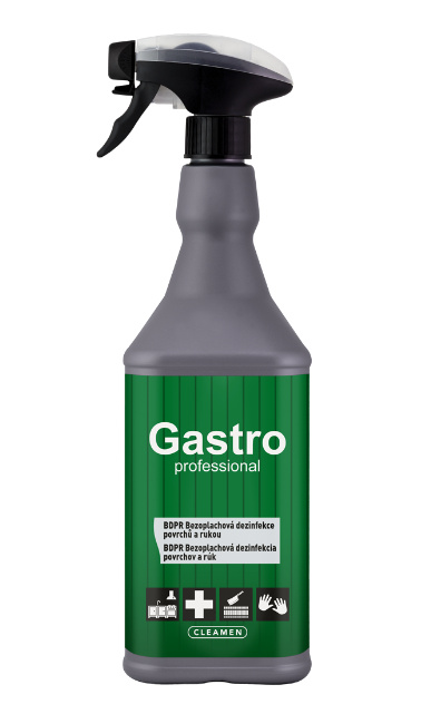 CLEAMEN Gastro professional CLEAMEN GP BDPR Bezoplachová dezinfekce povrchů a rukou 1l