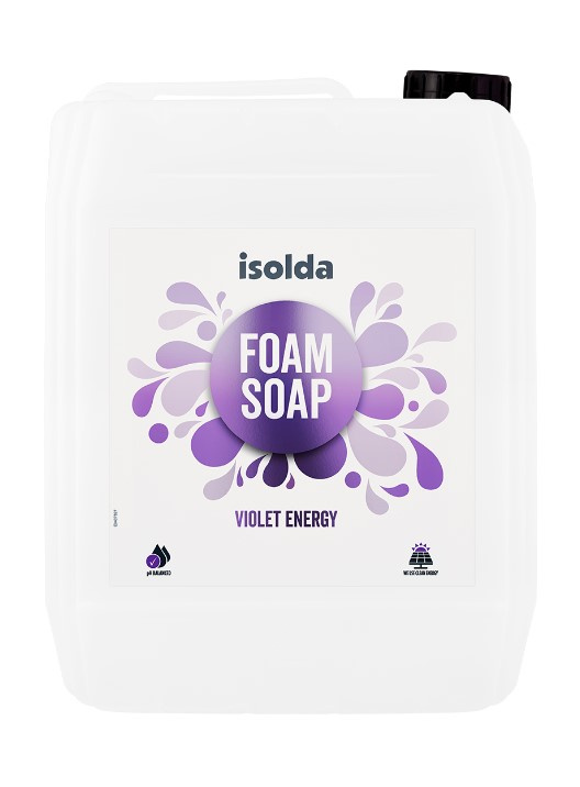 ISOLDA Violet energy pěnové mýdlo foam soap 5 L