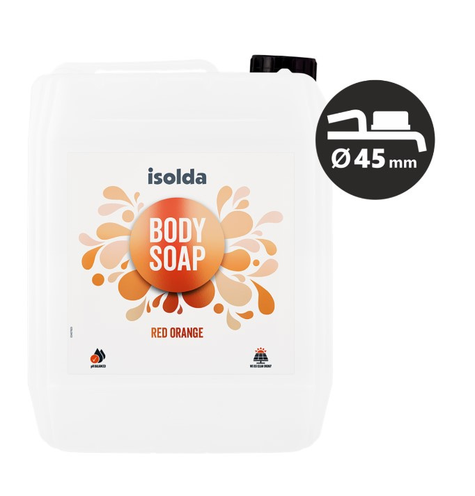 ISOLDA Red orange body soap 5 L