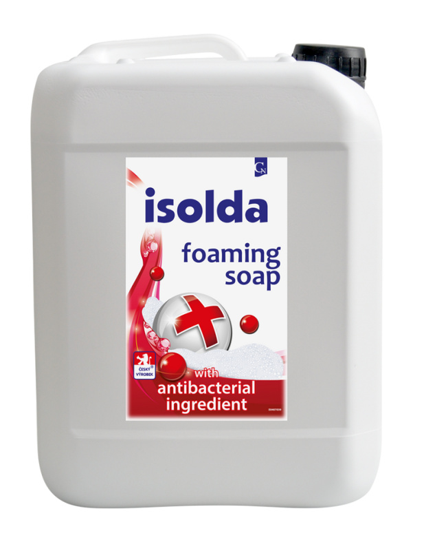 ISOLDA pěnové mýdlo - s antibakteriální přísadou 5 l