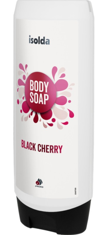 ISOLDA tělové krémové mýdlo ČERNÁ TŘEŠEŇ CLICK&GO 550ml