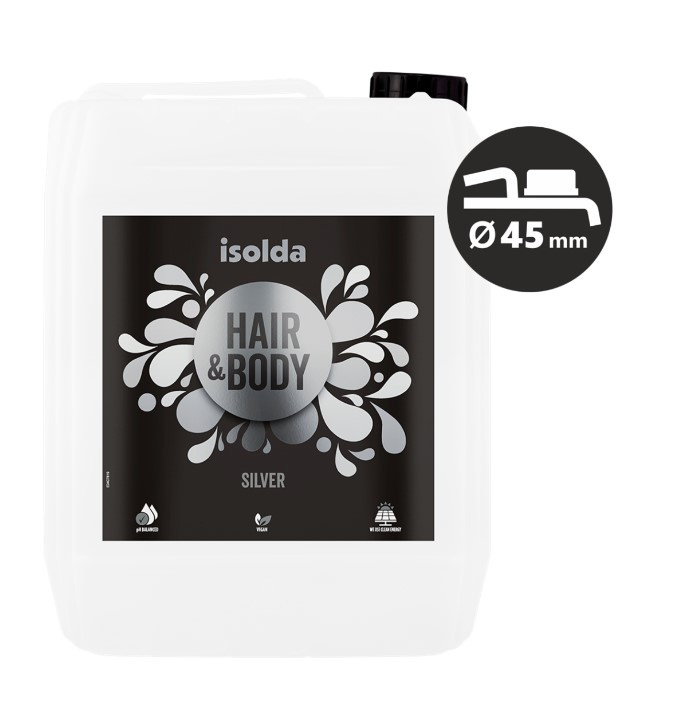 ISOLDA Silver hair & body 5 L