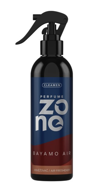 CLEAMEN Perfume ZONE neutralizátor zápachu, osvěžovač Bayamo air 250ml