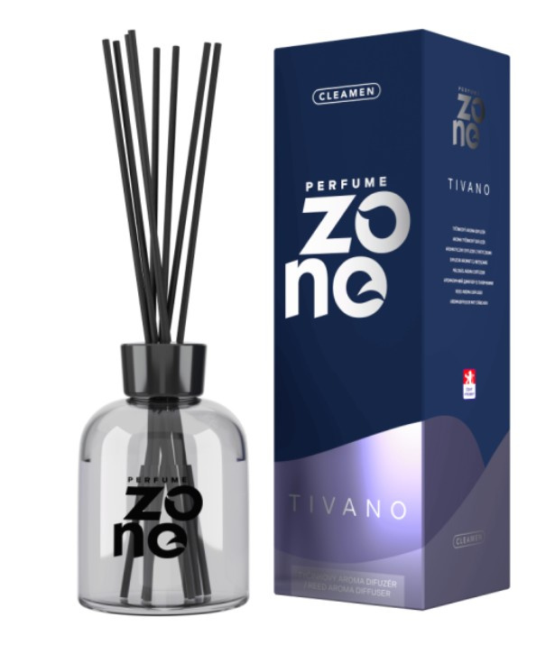 CLEAMEN Perfume Zone Tivano 200ml vonné tyčinky