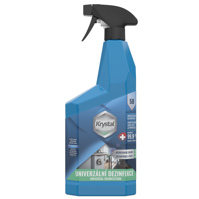 KRYSTAL CLEADER 50 Univerzální dezinfekce 750ml