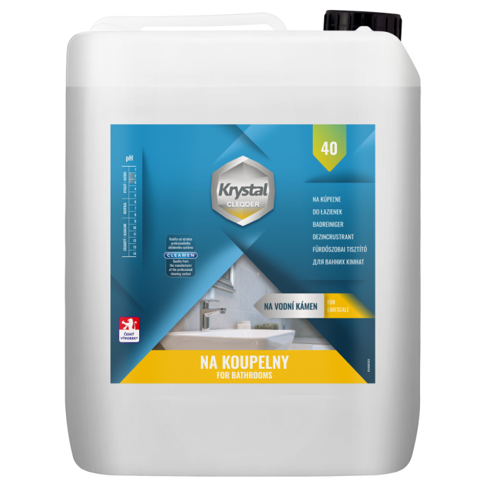 KRYSTAL CLEADER 40 Na koupelny 5l