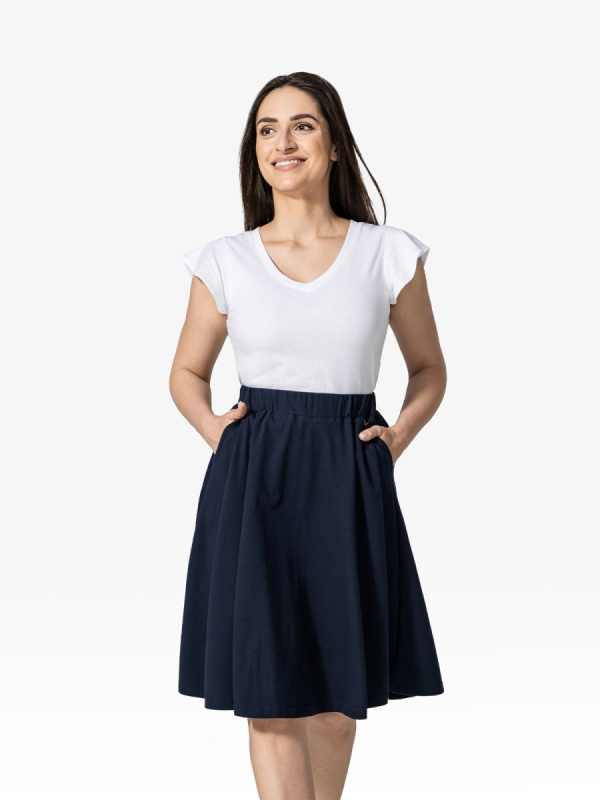 Dámský top cityzen savona bílá 36