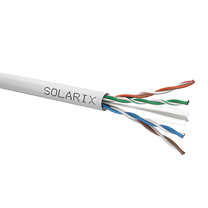 Kabel instalační Solarix CAT6 UTP nestíněný PVC 305 m/bal.
