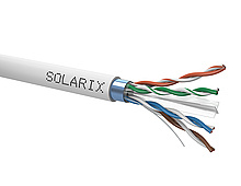 Kabel instalační Solarix CAT6 FTP stíněný PVC 500 m/bal.