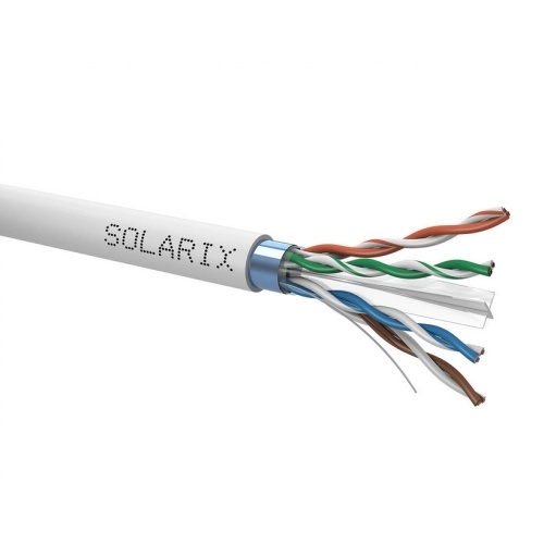 Kabel instalační Solarix CAT6 FTP stíněný PVC 500 m/bal.