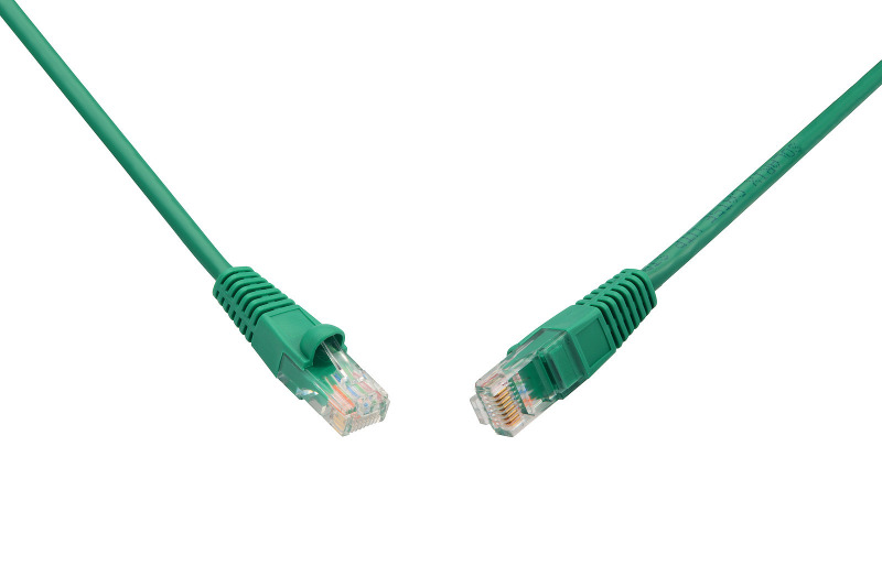 Patch kabel SOLARIX C5E-114GR-20 mB, CAT5E, UTP, PVC, snag-proof, 20 m, zelená