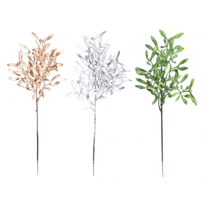 Jmelí Vánoce, různé barvy, 50 cm