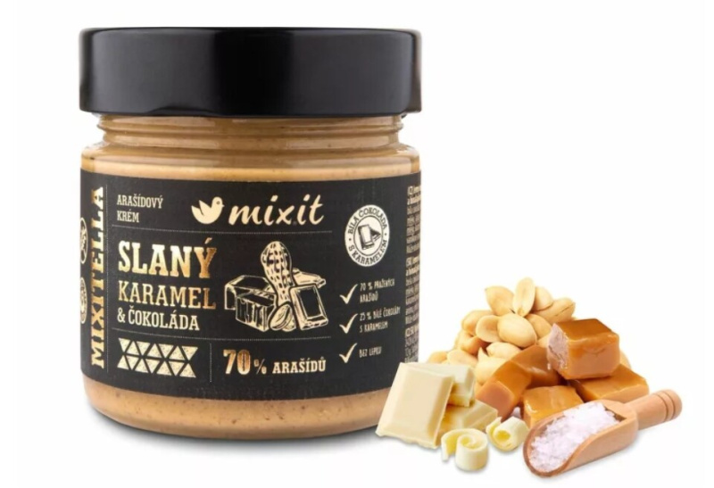 MIXIT Mixitella Arašídy se slaným karamelem 250 g