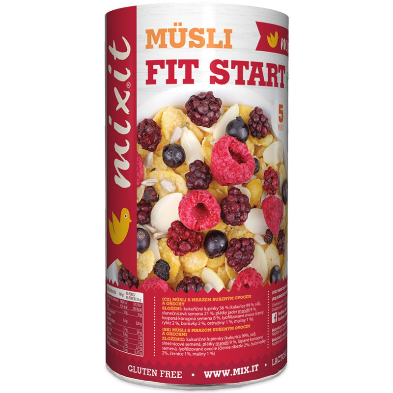 Mixit Müsli zdravě I: Zažívání a metabolismus