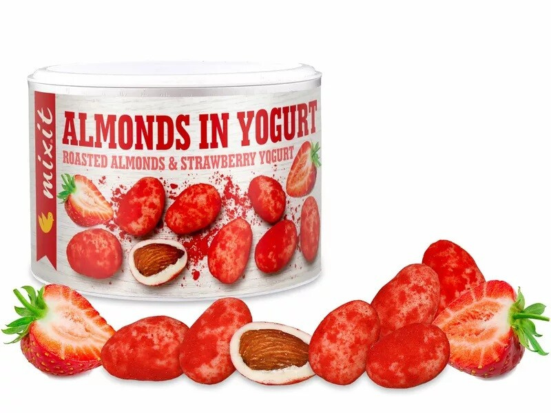 MIXIT Vajíčka v jogurtu s jahodovým prachem 240 g