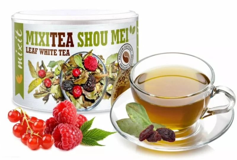 MIXIT Mixitea bílý čaj Showman malina 40 g