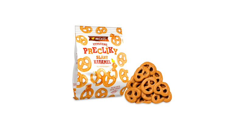 Mixit Preclíky do kapsy slaný karamel váha 70g