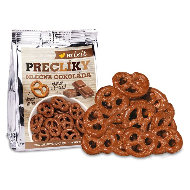 Mixit Preclíky do kapsy mléčná čokoláda váha 70g