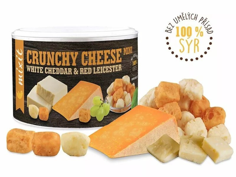 MIXIT Křupavý sýr white cheddar & red leicester 70 g