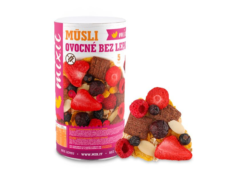MIXIT Ovocné müsli bez lepku 290 g