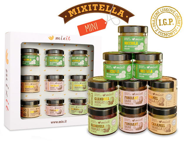 Dárková degustační sada MiniMixitell Premium (9 ks) kusy 9 ks