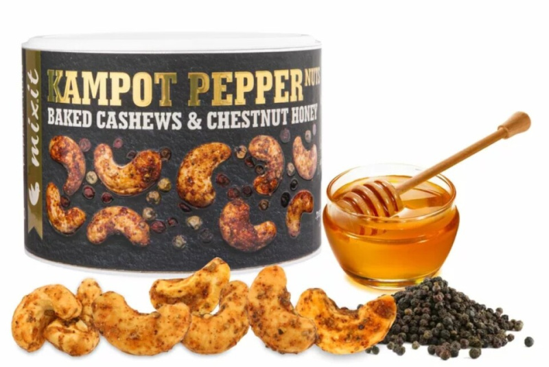MIXIT Oříšky z pece kampotský pepř a med 160 g