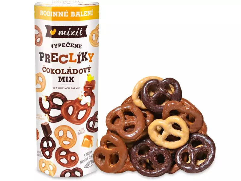 Mixit Velké Mixit preclíky Čokoládový mix 500 g