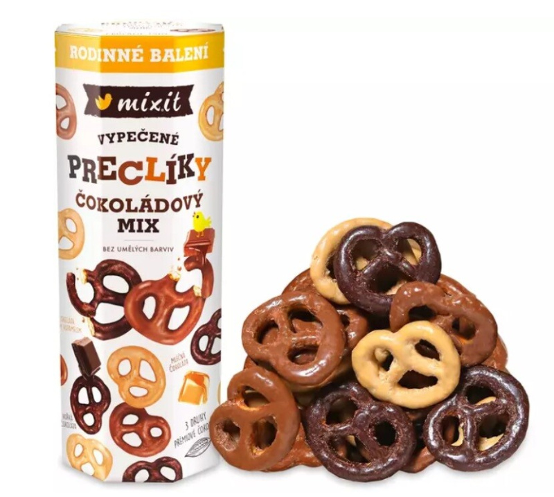 Mixit Velké Mixit preclíky Čokoládový mix 500 g