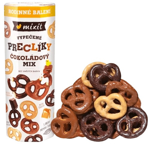 Mixit Velké Mixit preclíky Čokoládový mix 500 g