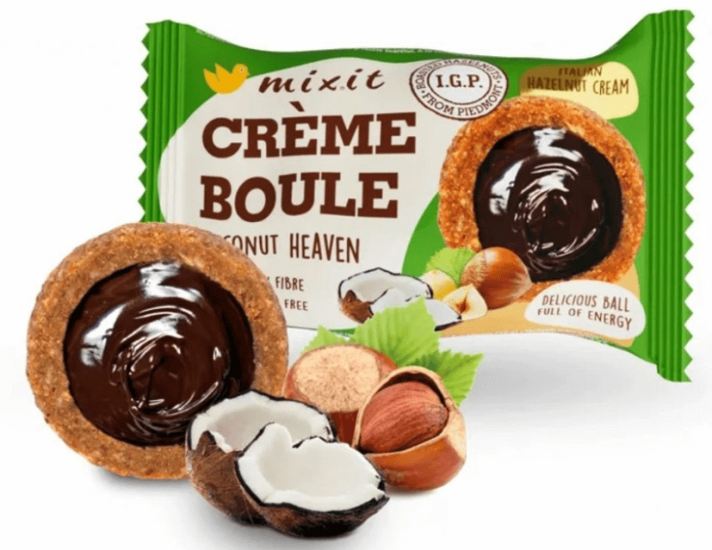 MIXIT Créme boule datlový koláček s kokosem 30 g