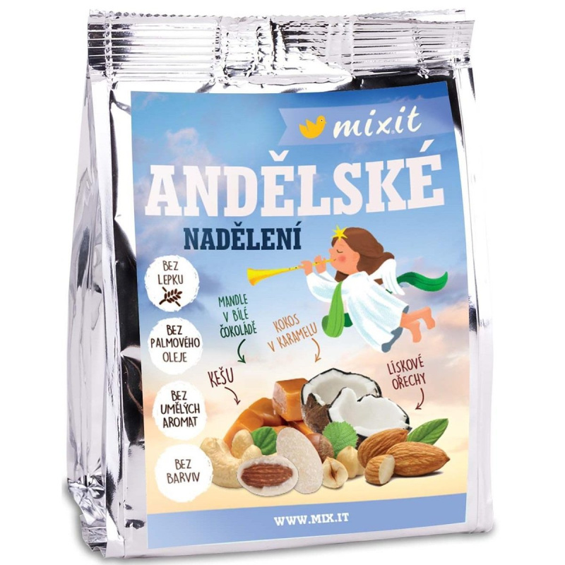 Mixit Andělské nadělení do kapsy - směs ořechů - 80g
